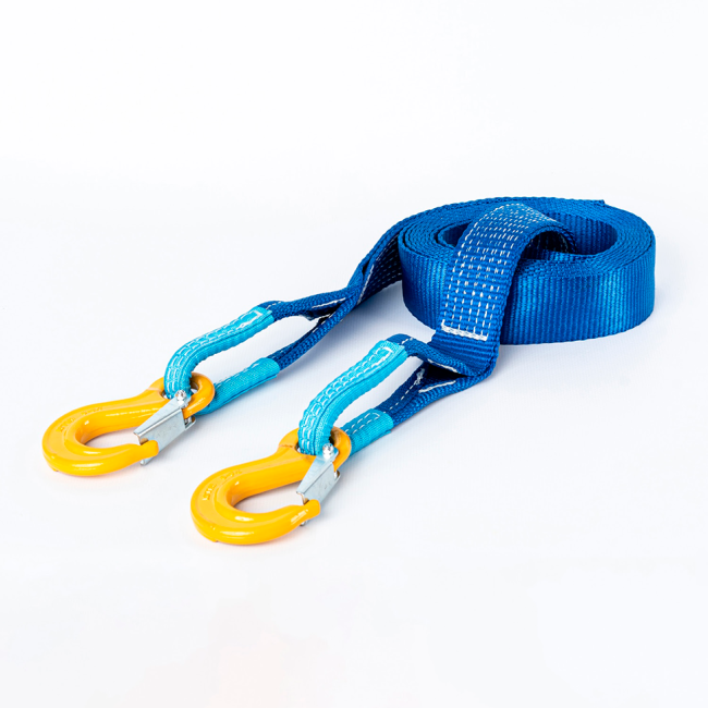 Динамическая стропа (рывковая) 4.5 т 6 м серия "Стандарт" Крюк/Крюк, Tplus