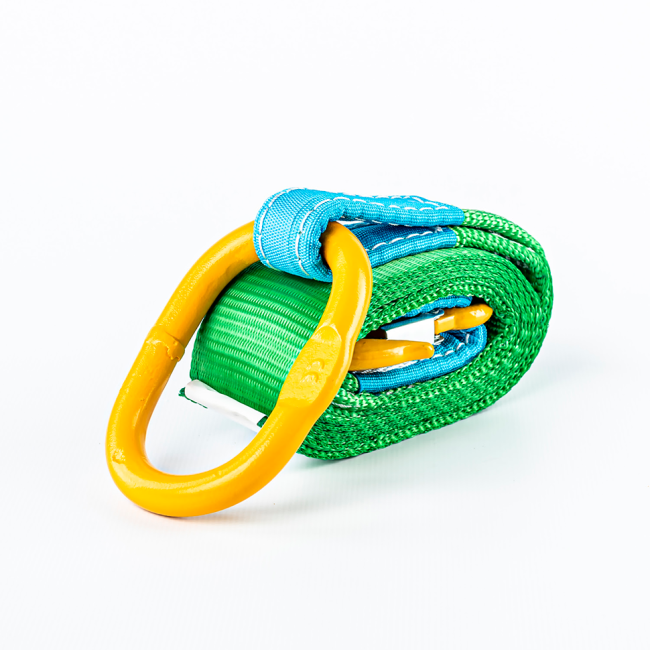 Корозащитная стропа 9 т 2 м Крюк 2 т/Звено 2 т, Tplus Корозащитная стропа 9 т 2 м Крюк 2 т/Звено 2 т, Tplus