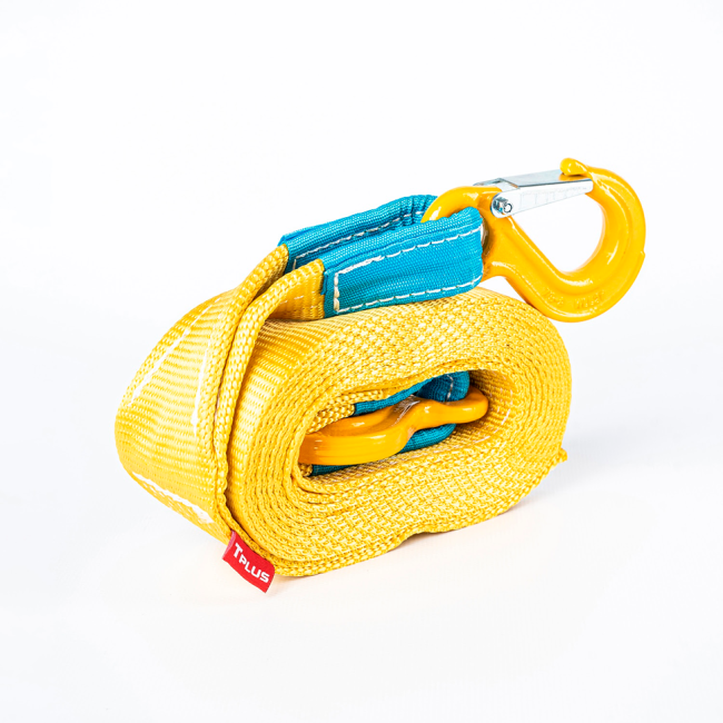 Динамическая стропа (рывковая) 6 т 5 м серия "Стандарт" Крюк/Крюк, Tplus