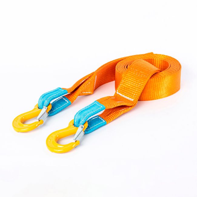 Динамическая стропа (рывковая) 9 т 4.5 м серия "Стандарт" Крюк/Крюк, Tplus
