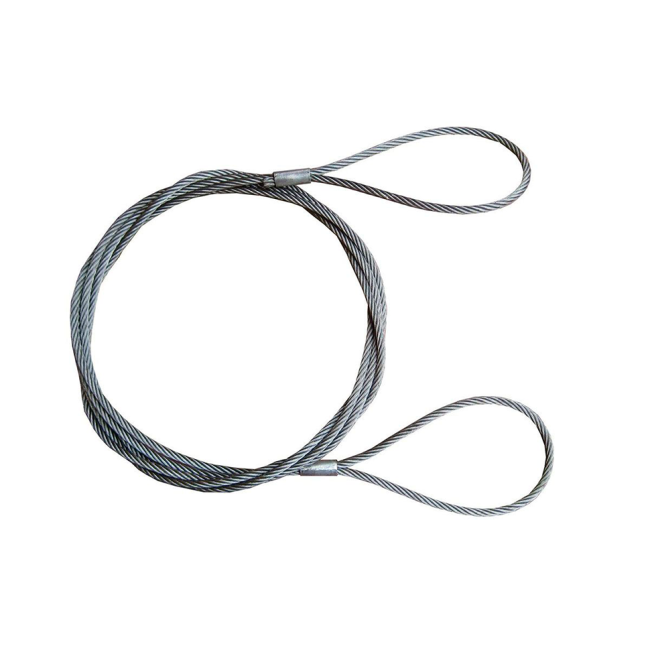 Буксировочный трос (стальной) 12 т 8 м Петля/Петля (d: 11.0 мм), Tplus