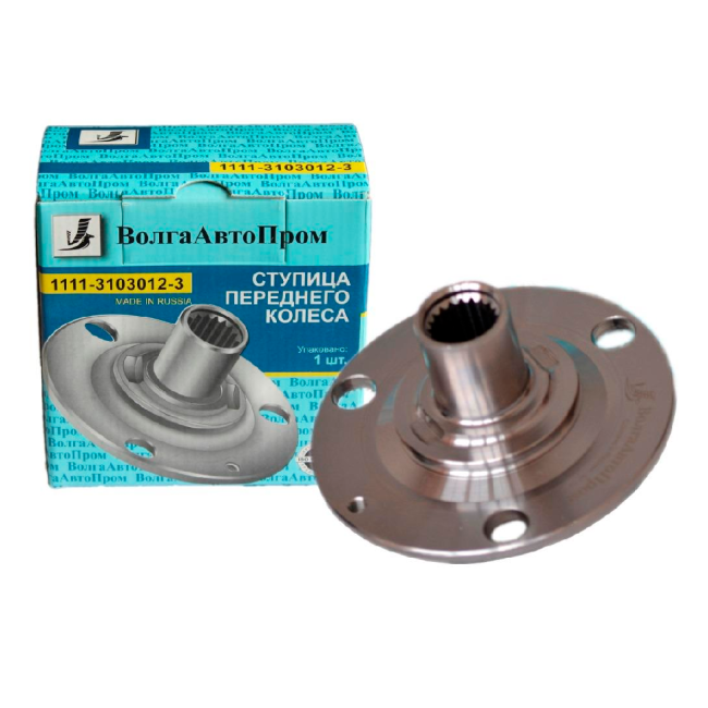 Ступица переднего колеса 1111 ОКА (3 отверстия под колесо 12 дюймов 1111-3103012-3