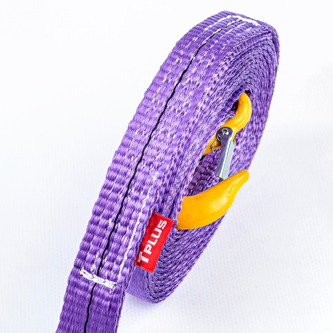 Буксировочный трос 4 т 4.5 м Крюк/Петля, Tplus