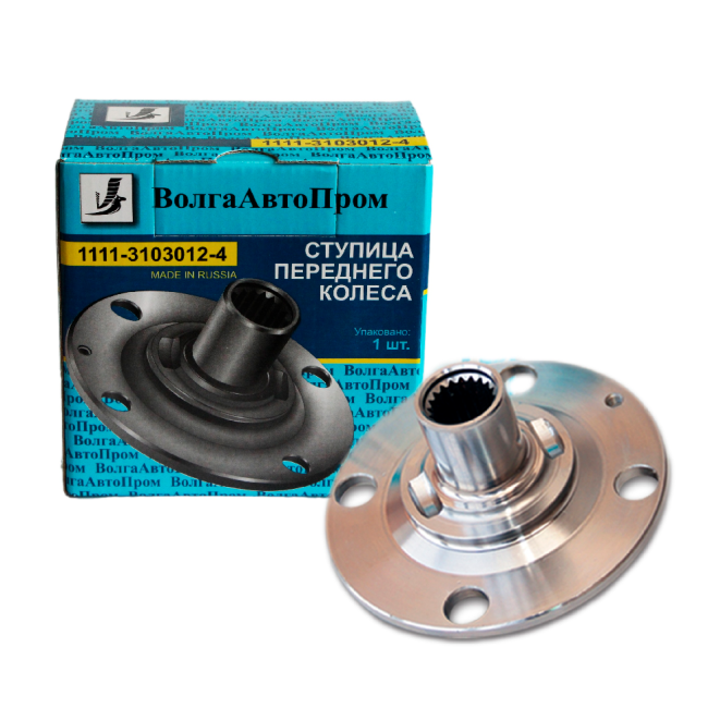 Ступица переднего колеса 1111 ОКА (4 отверстия под колесо 13 дюймов) 1111-3103012-4