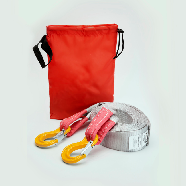 Динамическая стропа (рывковая) 10 т 4.5 м серия "Туризм" Крюк/Крюк, Tplus