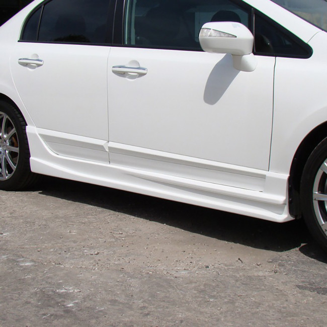 Накладки на пороги "INGS Extreem" для Honda Civic 4D (2006-2012)