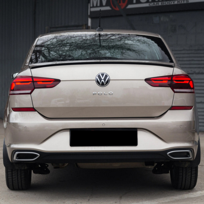Имитация выхлопа (под покраску) для Volkswagen Polo Liftback (2020-2023)