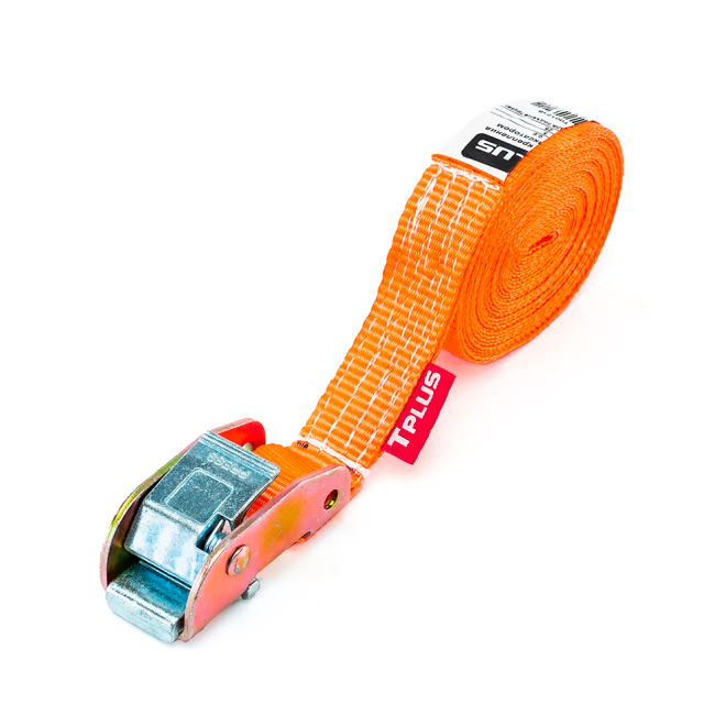 Стяжка для крепления груза с фиксатором со стальным замком 600 кг 8 м, Tplus