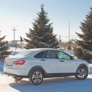 Cross комплект - расширители колесных арок и накладки на пороги для LADA Vesta седан, Vesta SW (2016-н.в.)