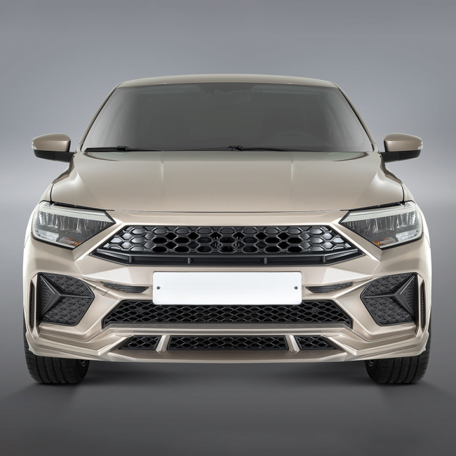 Бампер передний "REBOOT" для Volkswagen Polo (2020-н.в.)