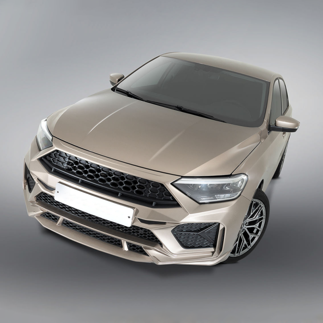 Бампер передний "REBOOT" для Volkswagen Polo (2020-н.в.)